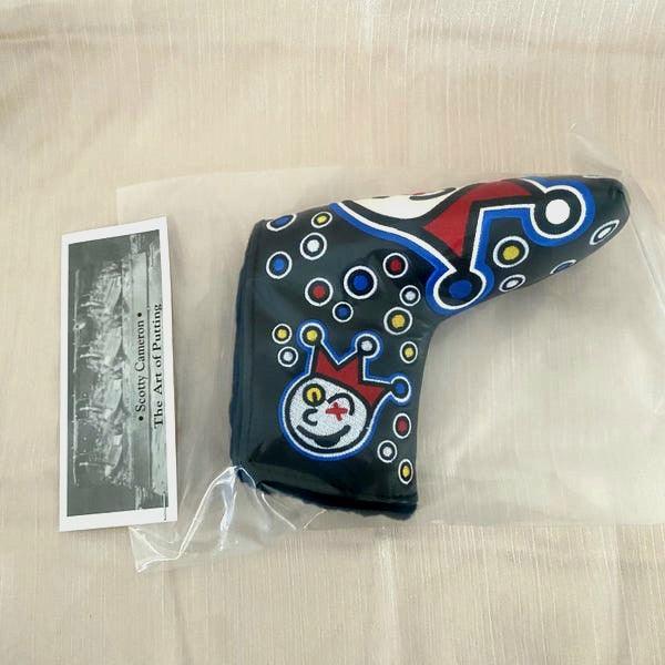 Scotty Cameron HEADCOVERCUSTOM SHOP CHARCOAL BLUE JACKPOT JOHNNY